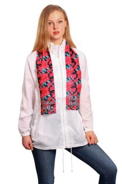 Купить шарф утепленный 15х120 см (однослойный) "Flora Bella"