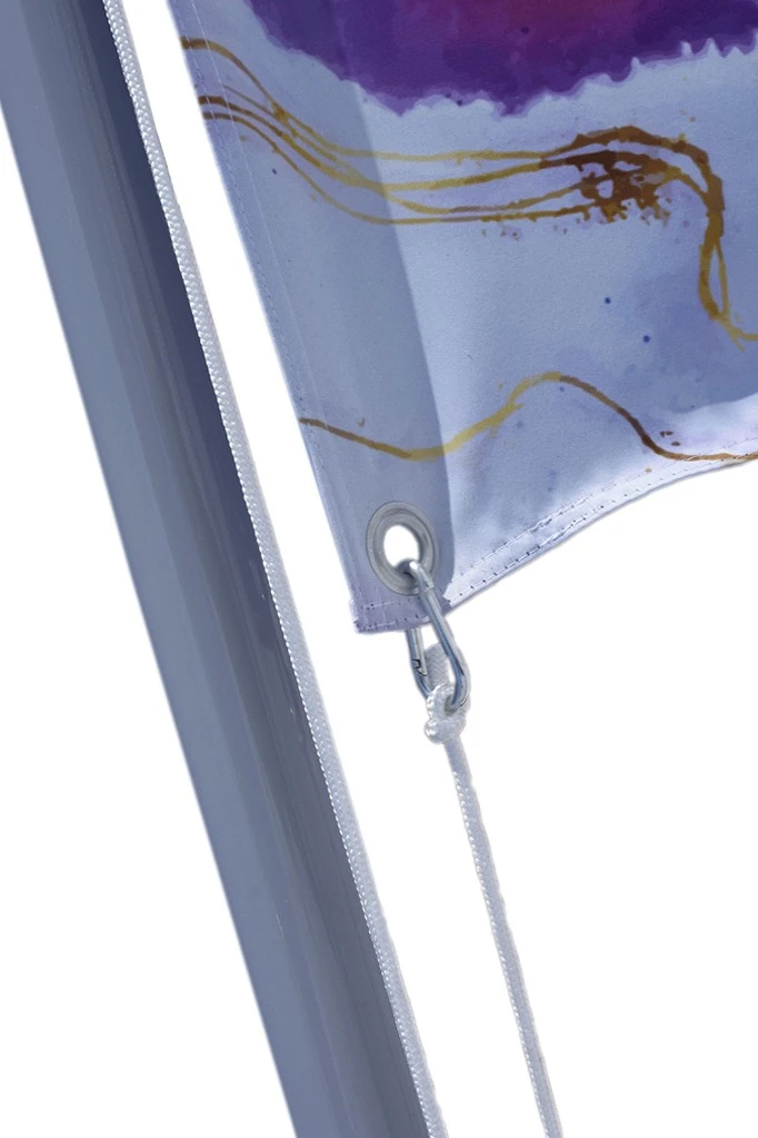 Флагшток алюминиевый с открытым механизмом 11 м (покраска), Юпитер#2