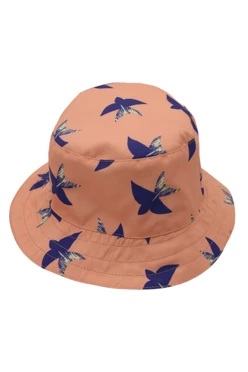 Купить панаму Лима с узкими полями, с полной запечаткой "Birds"