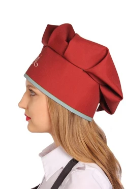 Колпак Ваниль поварской взрослый, с полной запечаткой "Vetri"#1