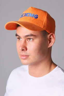 Купить бейсболку Спайк пятиклинку взрослая, однотонная "XCMG"