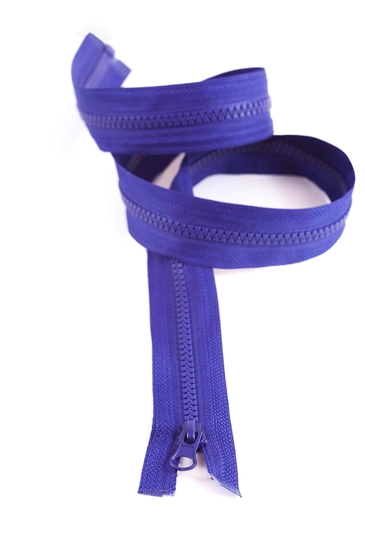 Молния тракторная разъемная 80 см, тип 5, василек#2