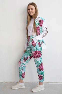 Брюки Экшен женские с полной запечаткой#1