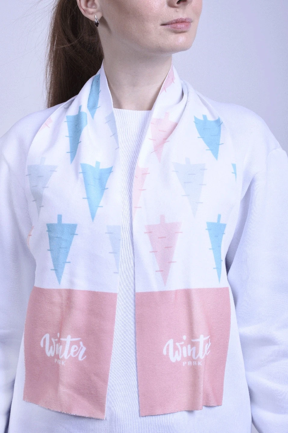 Купить шарф 15х120 см (однослойный) "Park"