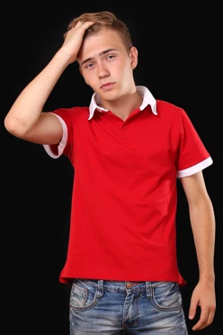 Купить футболку Поло Найт унисекс - красную