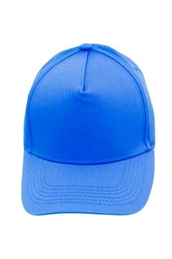 Купить бейсболку Актив пятиклинку взрослую, однотонную светло-синюю
