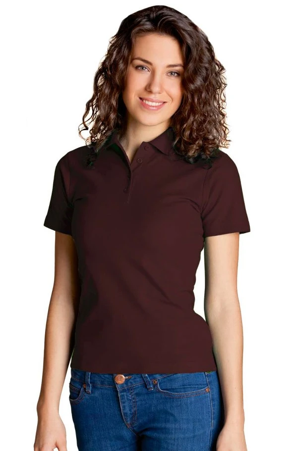 Поло Нэкст женская (Stan) однотонная (хлопок)#3
