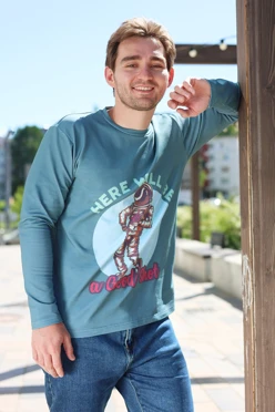 Лонгслив Теренс Плюс оверсайз унисекс с полной запечаткой (хлопок)#2