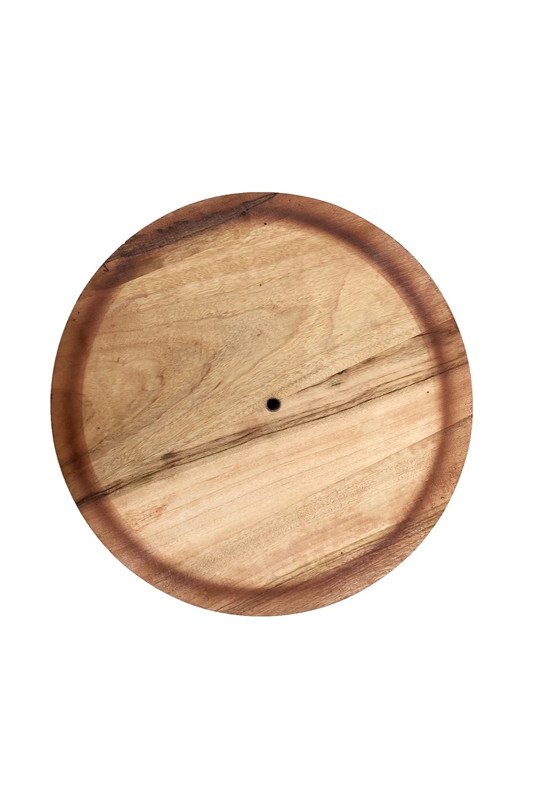 Основание деревянное Тарелка 1 шток, каштан#3