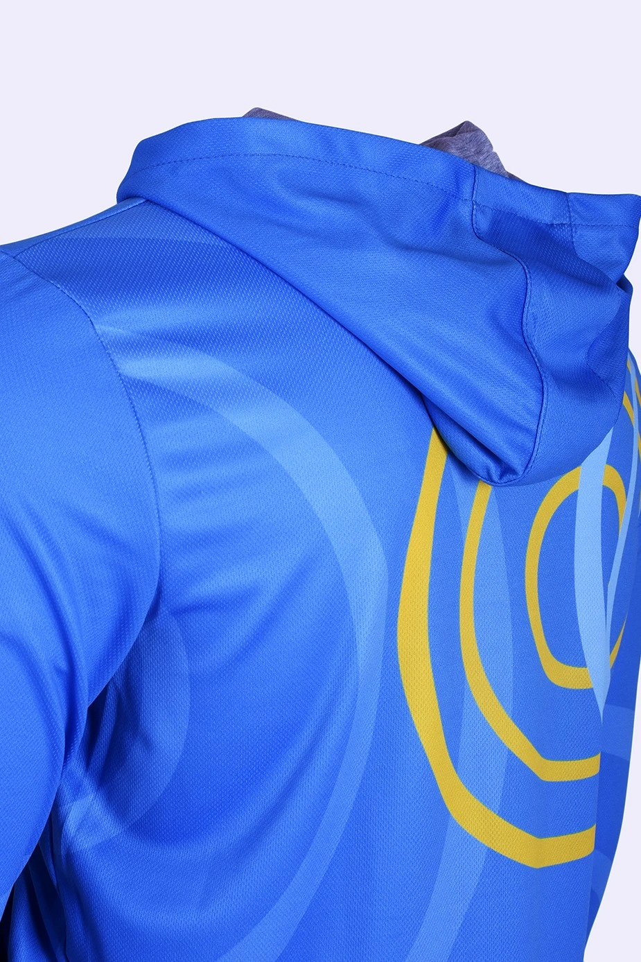 Балахон Ронни унисекс из адидаса с полной запечаткой "Light blue"#7