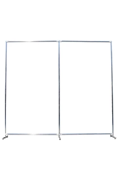 Конструкция для рекламной ширмы на две секции 1,2х2 м#1