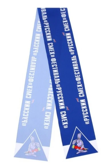 Шарф однослойный легкий 15х150 см, с полной запечаткой#6