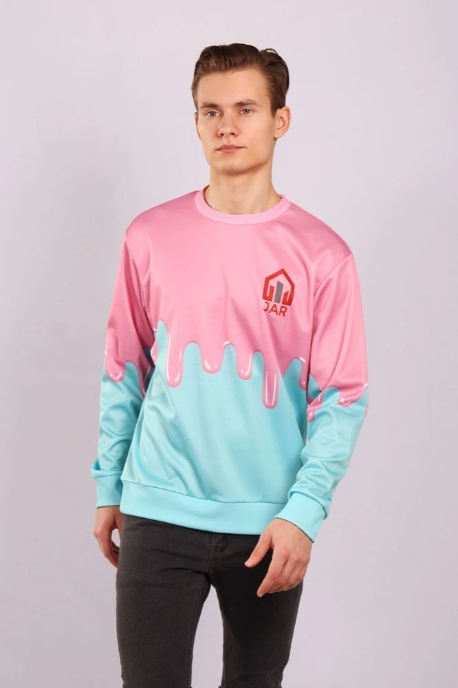 Купить свитшот унисекс, с полной запечаткой "Jar"