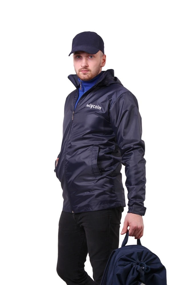Ветровка Рэйн унисекс однотонная "Halycoin"#1