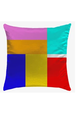 Подушка 45х45 см, с принтом "Floral abstraction"#1