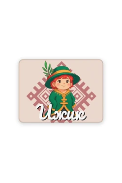 Купить магнит из дерева 6х8 см прямоугольник, с принтом "Izhik" Купить магнит из дерева 6х8 см прямоугольник, с принтом "Izhik"