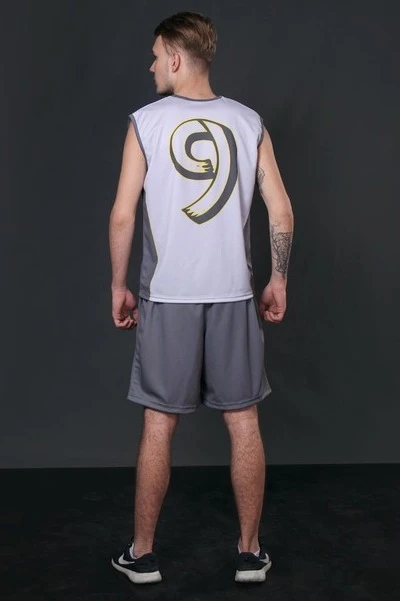 Шорты Хэнди волейбольные мужские с полной запечаткой "Nine"#1