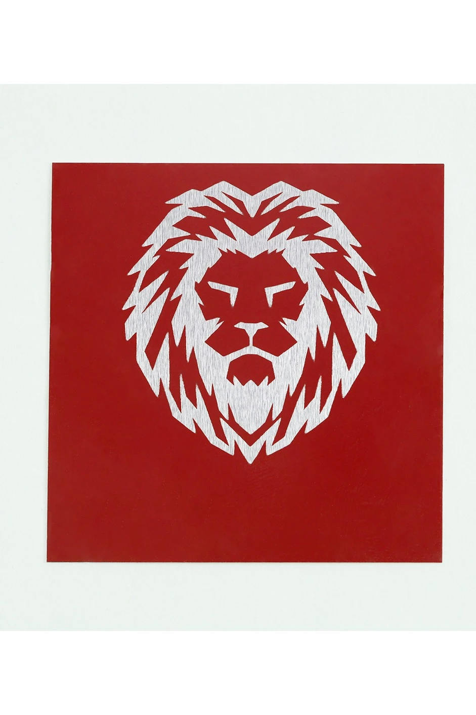 Алюминий глянцевый 300х600 мм 0,45 мм, бордовый/серебро#1 Алюминий глянцевый 300х600 мм 0,45 мм, бордовый/серебро#1