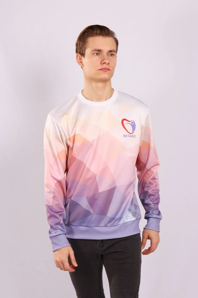 Купить свитшот унисекс "Betake" с полной запечаткой