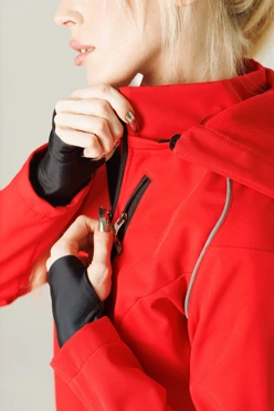 Ветровка Форест из софтшелла женская, однотонная#2