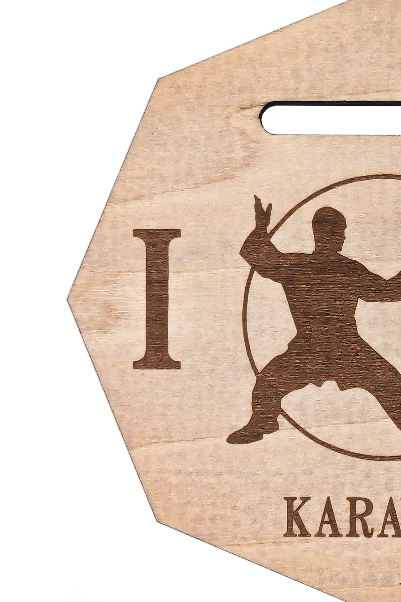 Медаль из фанеры Многоугольник МФ8001 80 мм с гравировкой#1