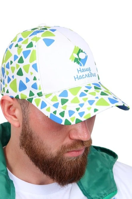 Бейсболка Стандарт взрослая с полной запечаткой (полиэстер) "Our Heritage"#3