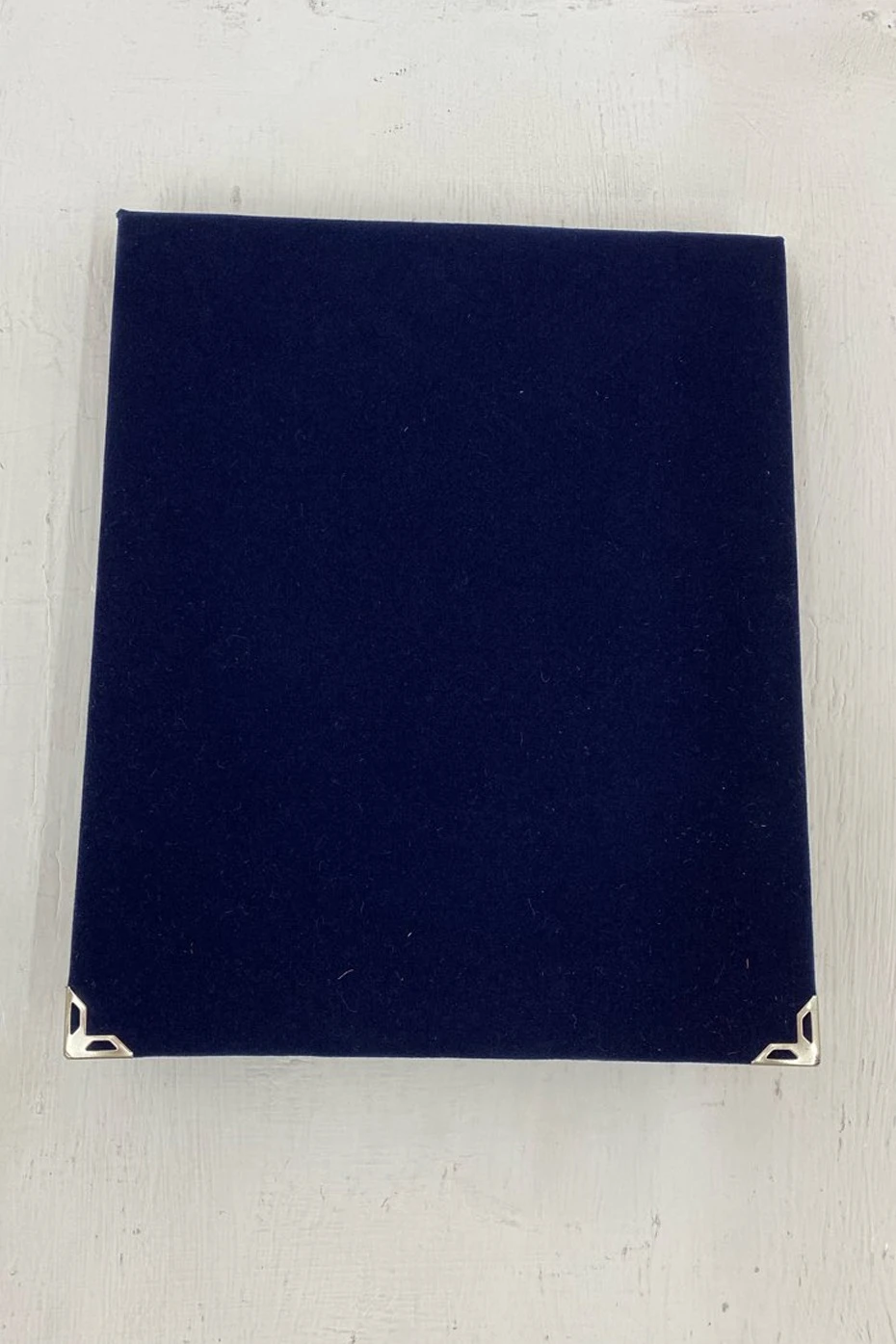 Настольная плакетка 13х16 см с футляром, синяя#3