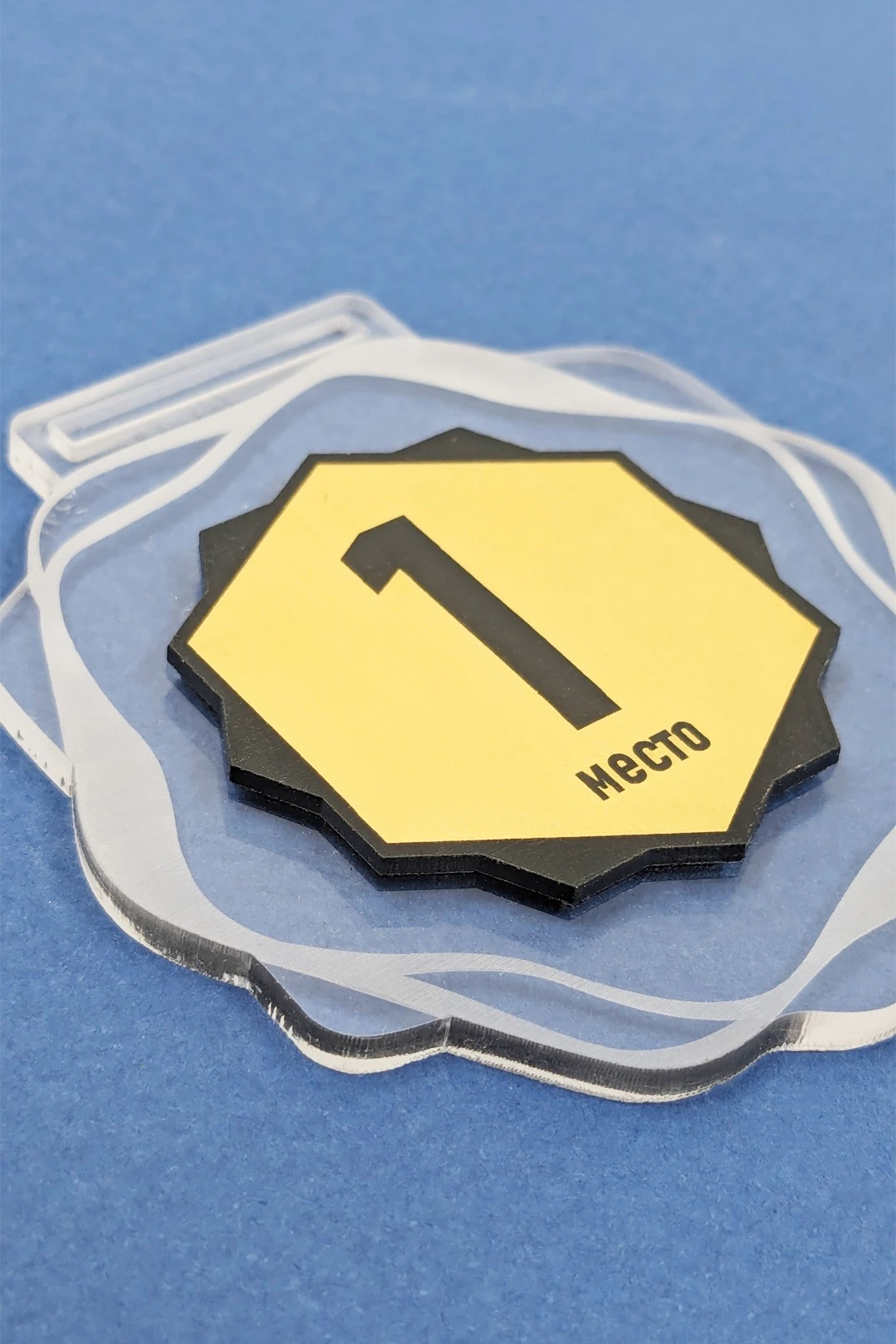 Купить Медаль из акрила 70 мм с гравировкой Купить Медаль из акрила 70 мм с гравировкой