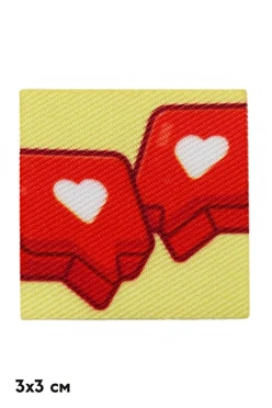 Купить наклейку-стикер Квадрат 3х3 см