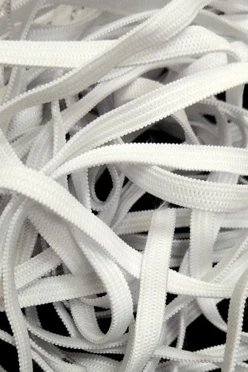 Резинка плоская 100% пэ, 6 мм#1