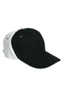 Купить бейсболку Смарт черно-белую