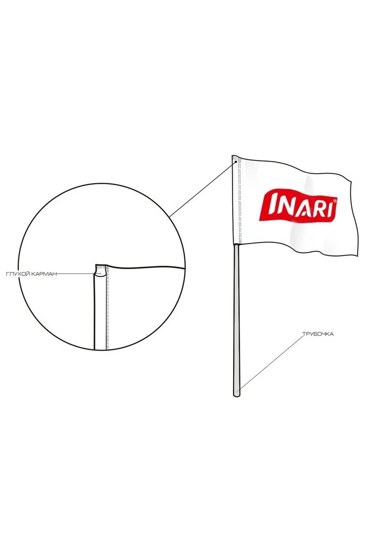 Трубочка пластиковая 38 см, Ø 5 мм, белая#3 Трубочка пластиковая 38 см, Ø 5 мм, белая#3