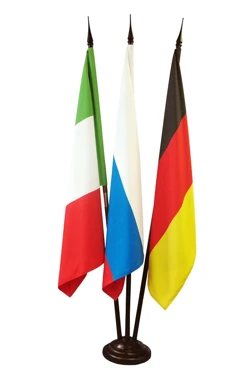 Арендовать подставку деревянную с основанием Блин (бук темный) 3 штока 2,2 м