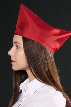 Купить пилотку Пионер красную