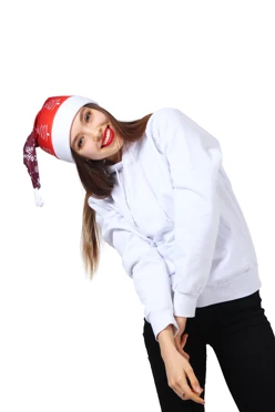 Колпак Новогодний с принтом "Snowflakes"#2