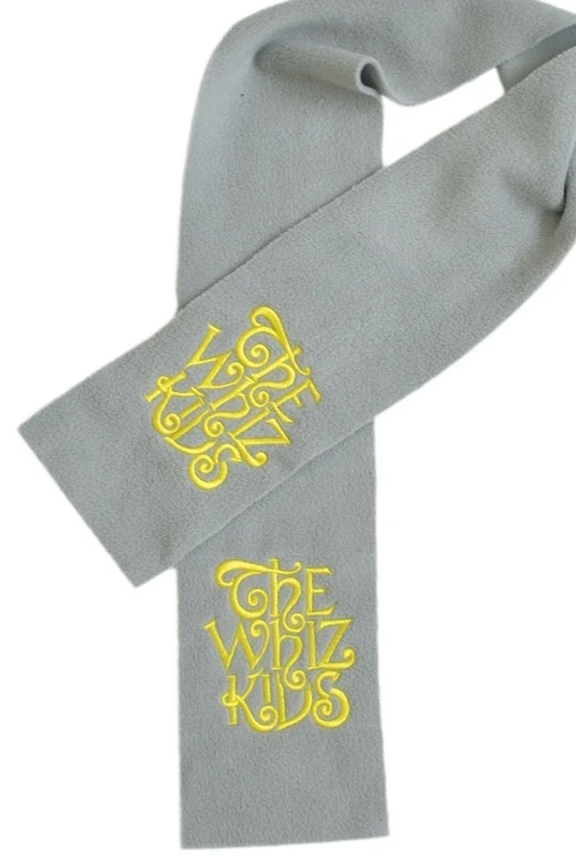 Шарф флисовый однослойный 15х100 см, однотонный "The Whiz Kids"#5