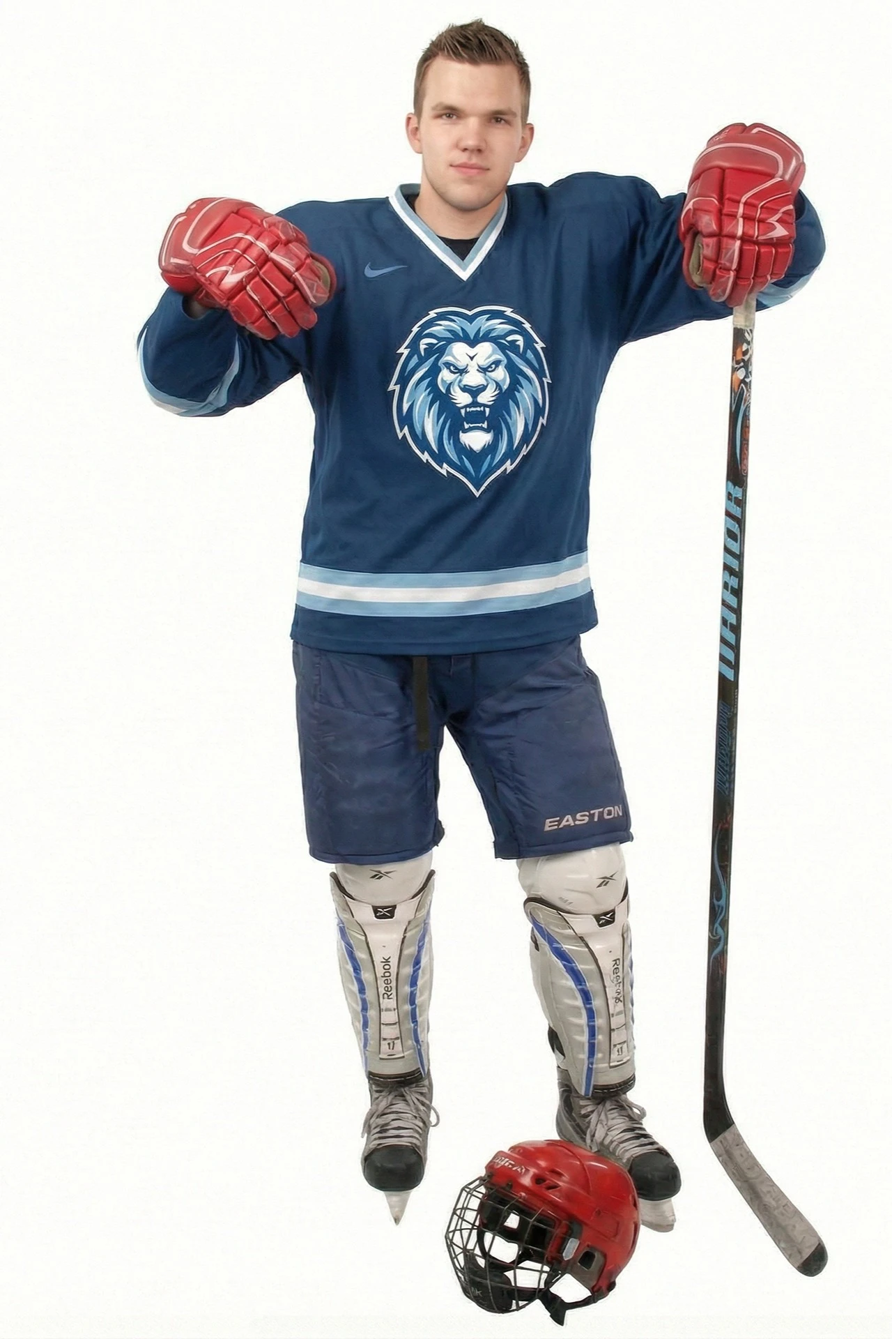 Купить свитер хоккейный игровой взрослый с полной запечаткой "Lion"