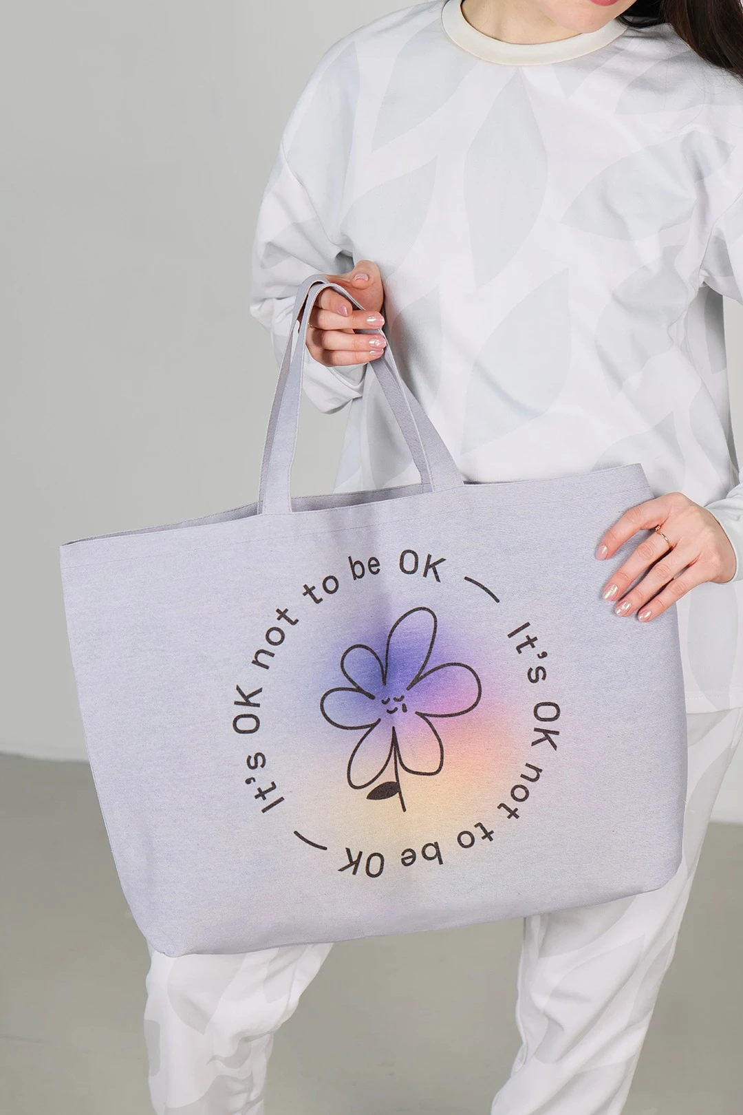 Сумка Эко Колор из двунитки 45х35х10 см, печать с двух сторон#1 Сумка Эко Колор из двунитки 45х35х10 см, печать с двух сторон#1