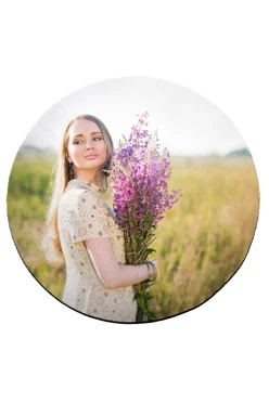 Коврик для мыши круглый 3 мм, с полной запечаткой#1 Коврик для мыши круглый 3 мм, с полной запечаткой#1