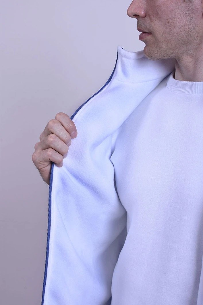 Жилет Райли с подкладом из флиса унисекс, однотонный#4