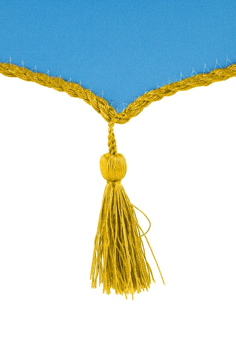 Вымпел Герб печатный  со шнуром, декоративная кисть, 15х22 см#2