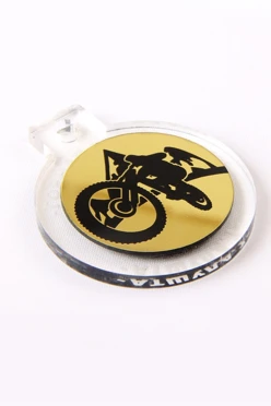 Медаль из акрила АК6005 Круг 60 мм с  гравировкой#1