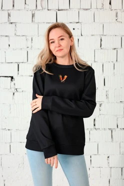 Купить свитшот Гарри унисекс из адидаса с полной запечаткой "Van Gogh"