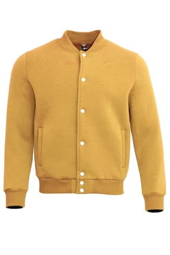 Купить бомбер Стайл унисекс однотонный желтый