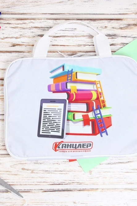 Сумка Ворд с ручками 25х35 см, с полной запечаткой#1