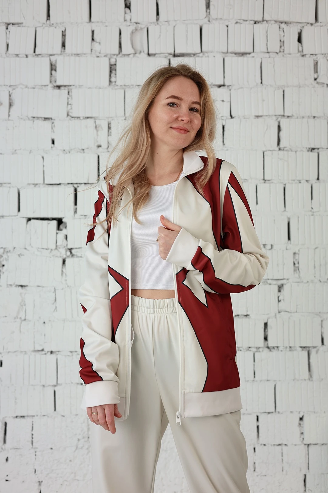 Спортивный костюм Стайлинг женский с полной запечаткой "Superhero"#2