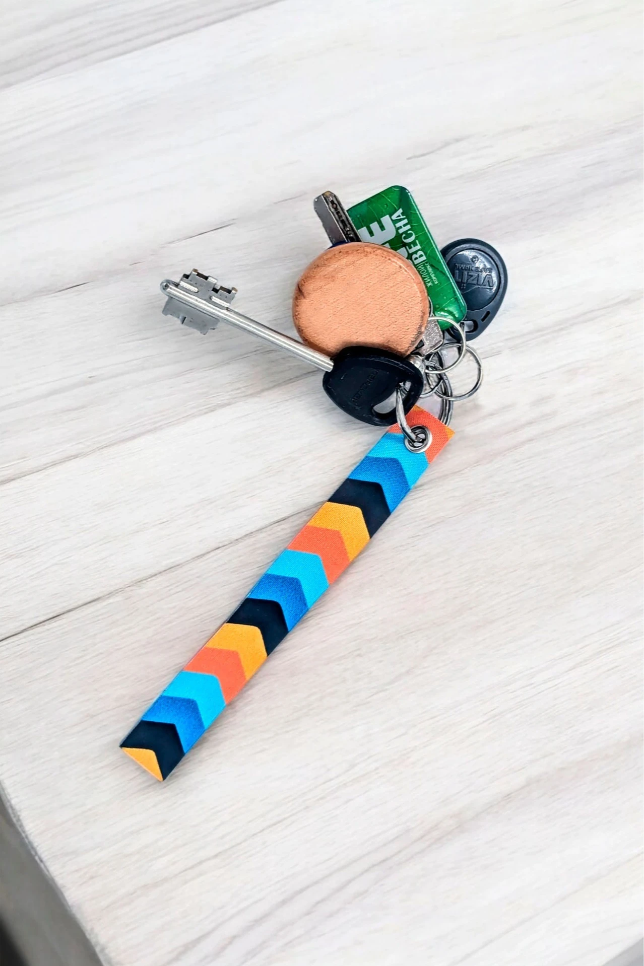 Ремувка-шеврон 2х15 см с люверсом "Strokes"#2