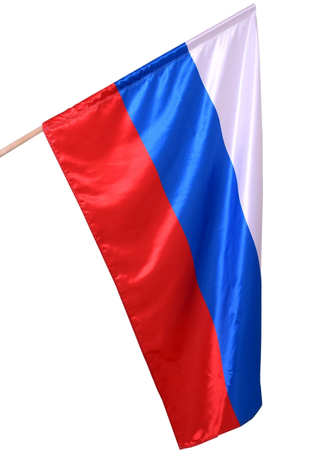 Купить флаг РФ 90х135 см, атлас