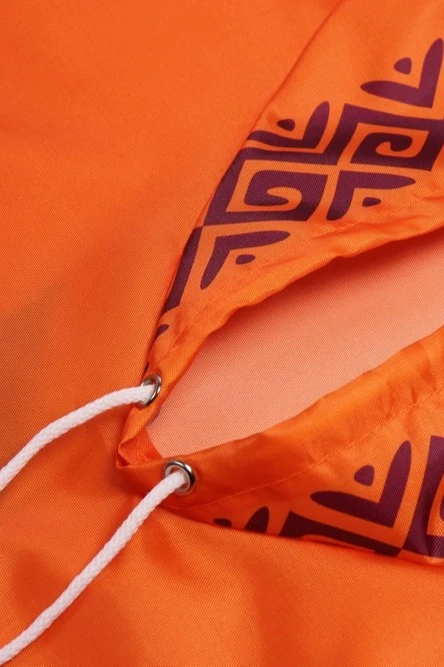 Накидка Джини из оксфорда с капюшоном 52х95 см, с полной запечаткой "Phinix"#3