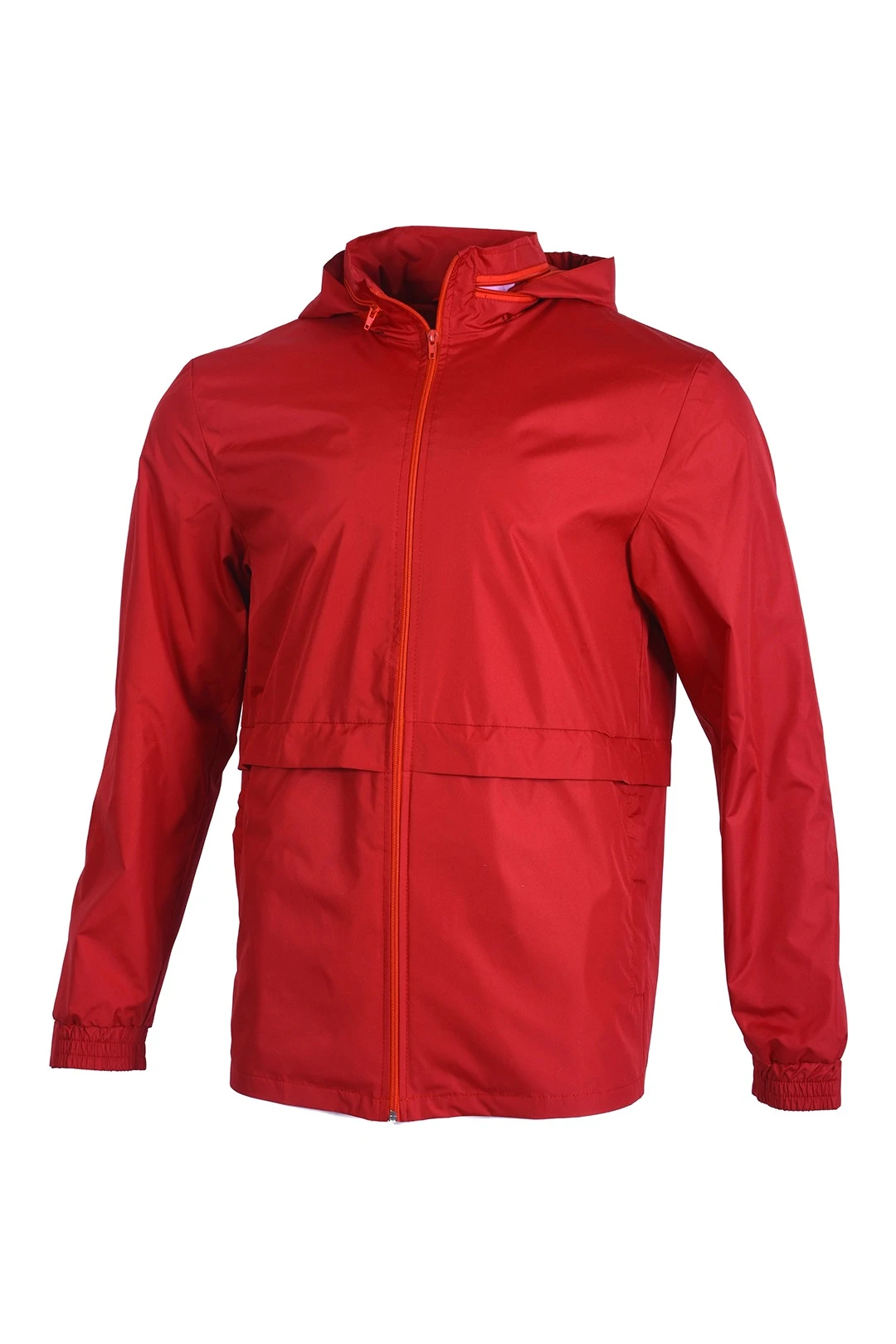 Купить ветровку Коди унисекс, однотонную красную
